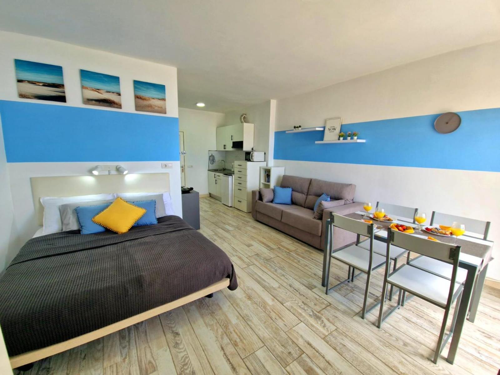 Lovely Blue Studio With Ocean View And Pool, Paraiso 918 Costa Adeje (Tenerife) Exterior foto