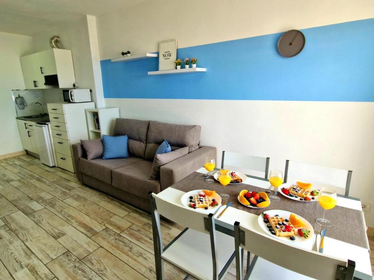 Lovely Blue Studio With Ocean View And Pool, Paraiso 918 Costa Adeje (Tenerife) Exterior foto